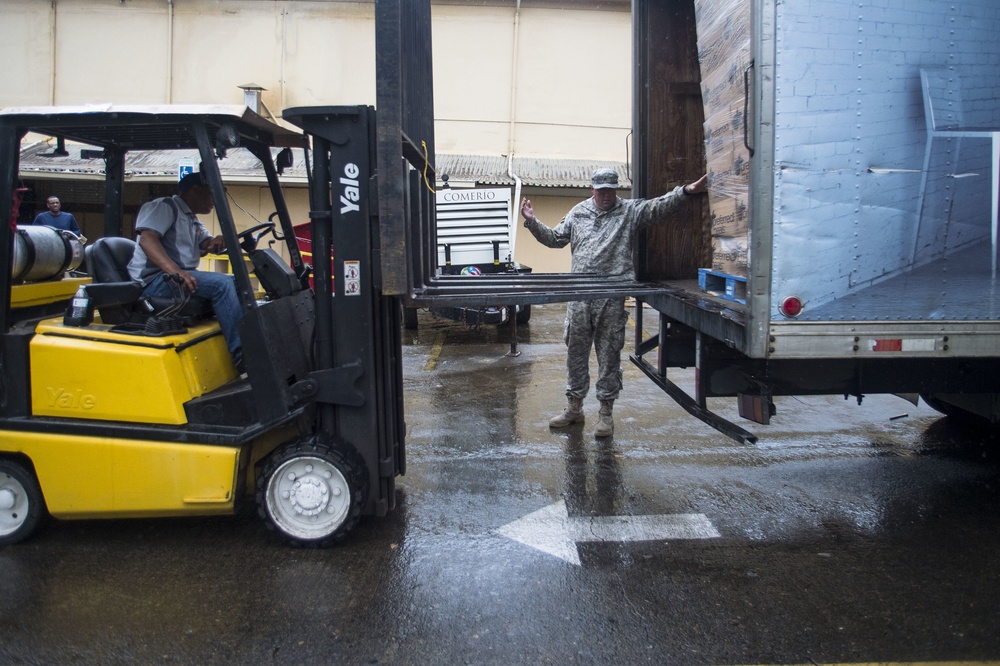 Hurricane Maria: FEMA Supplies for Residents of Comerio