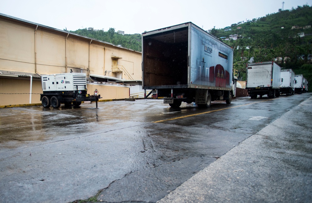 Hurricane Maria: FEMA Supplies for Residents of Comerio