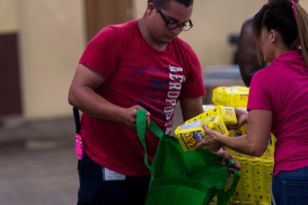 Hurricane Maria: FEMA Supplies for Residents of Comerio