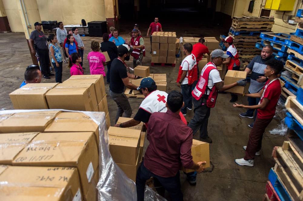 Hurricane Maria: FEMA Supplies for Residents of Comerio