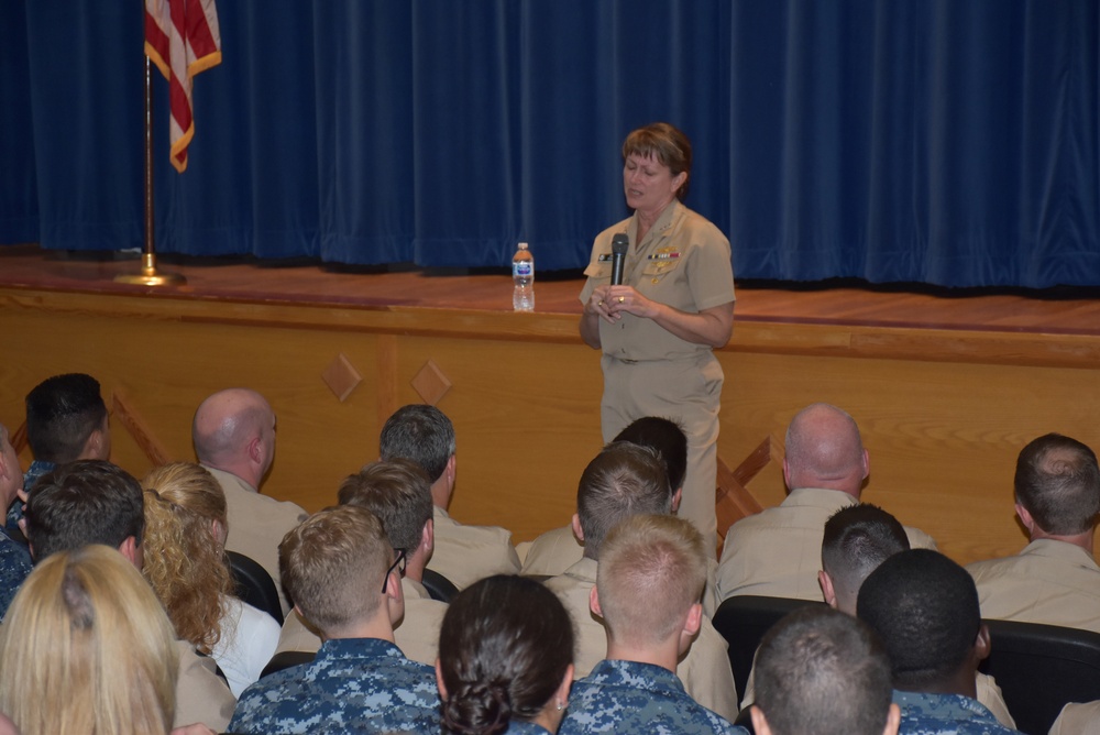 Tighe Visits Naval Oceanography