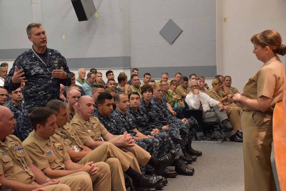 Tighe Visits Naval Oceanography