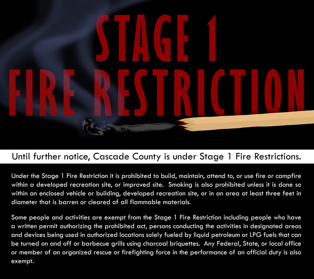 Fire Restriction Graphic