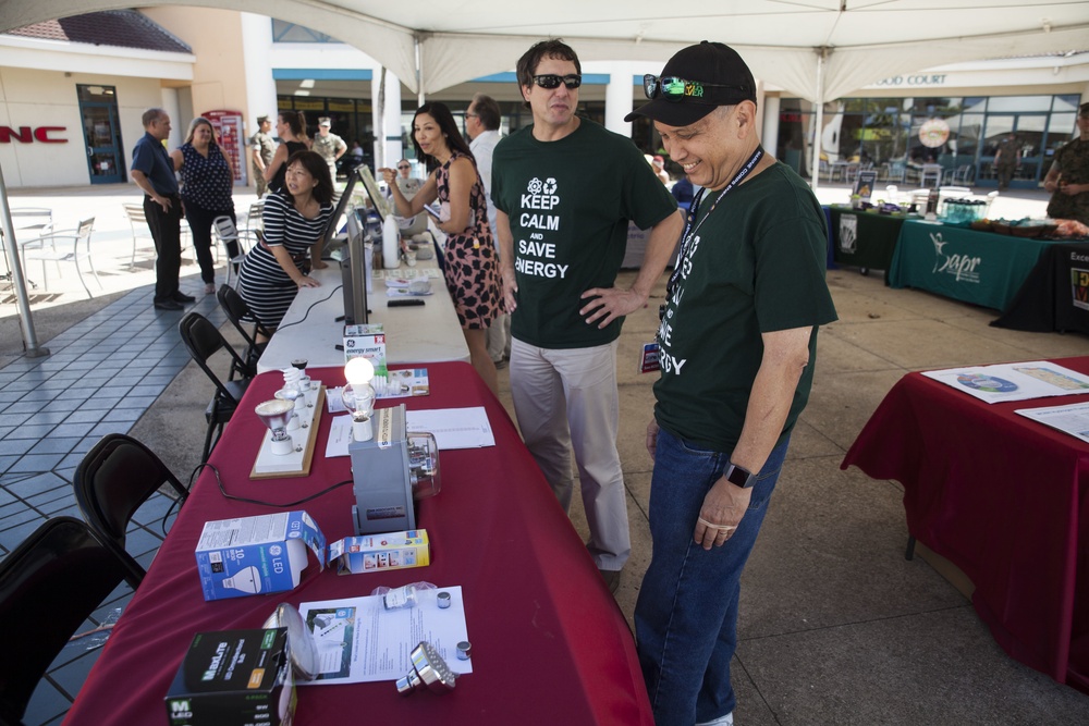 Marines go green at energy awareness fair