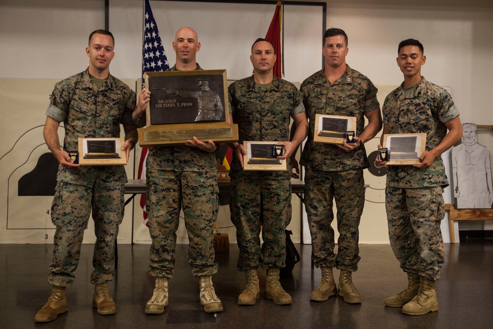 Marine Corps Marksmanship Competition, Pacific, awards ceremony 2017