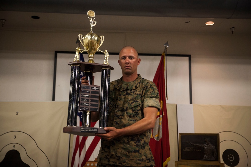 Marine Corps Marksmanship Competition, Pacific, awards ceremony 2017