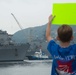 USS Ashland returns to Sasebo after deployment