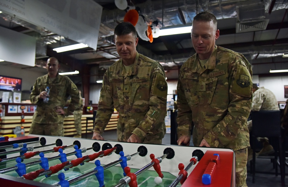 Brig. Gen. Robinson visits 407th AEG