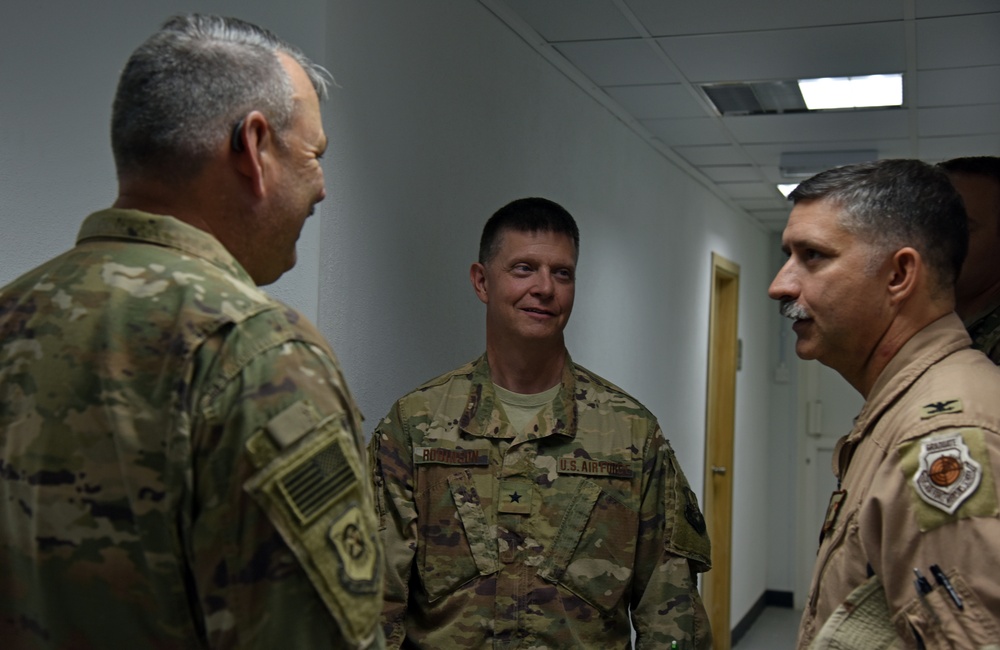 Brig. Gen. Robinson visits 407th AEG