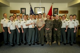 USMC, JGSDF senior enlisted spread knowledge