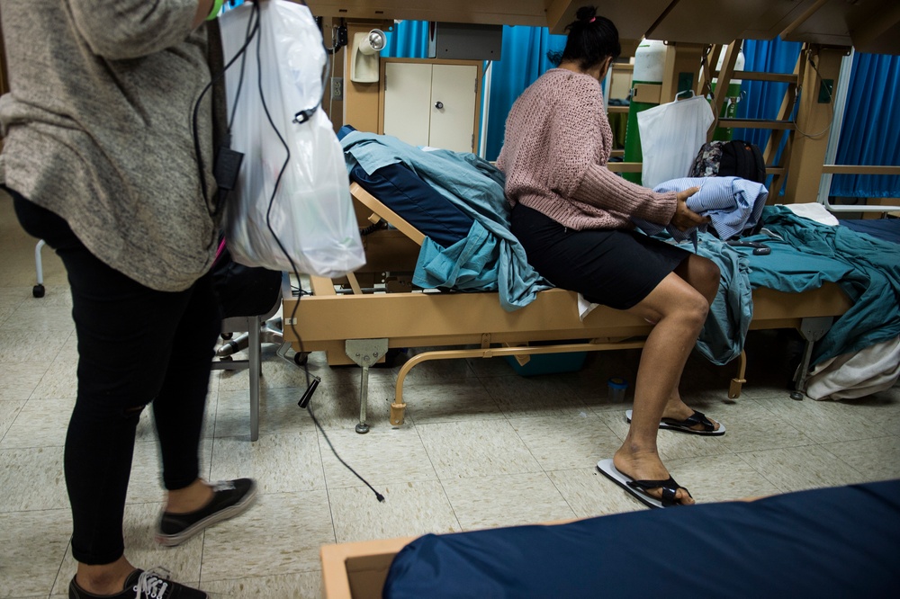 Hurricane Maria: USNS Comfort Patient