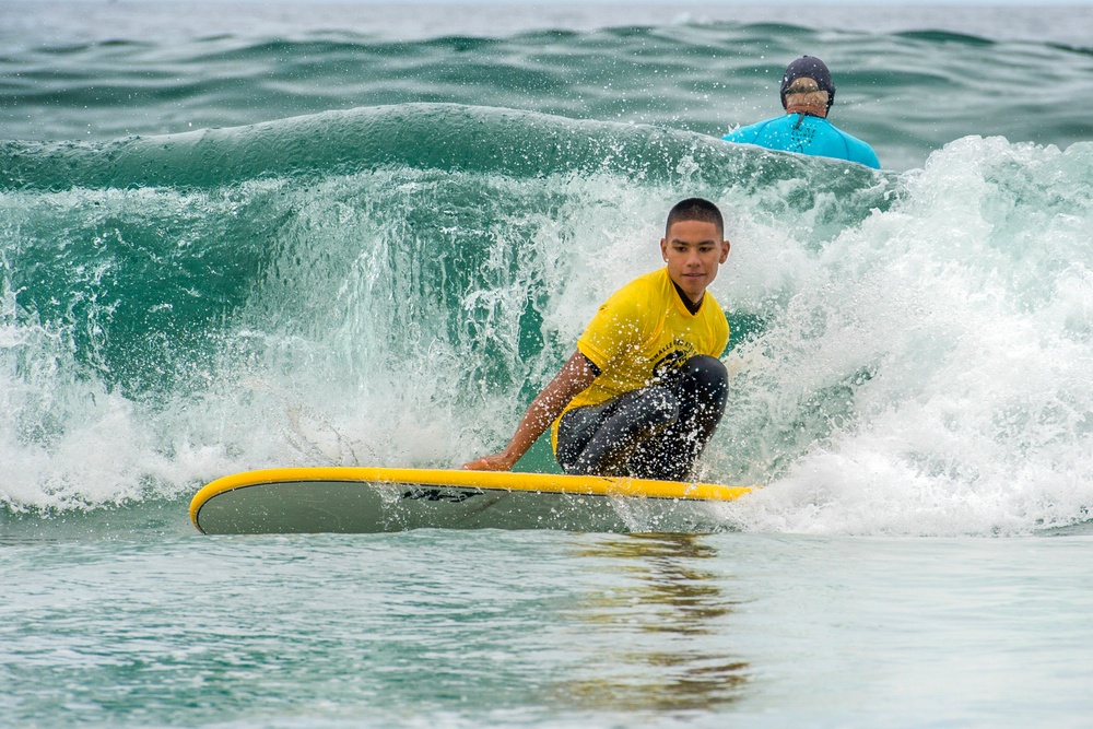 Surf Therapy for Naval Medical Center San Diego Patients