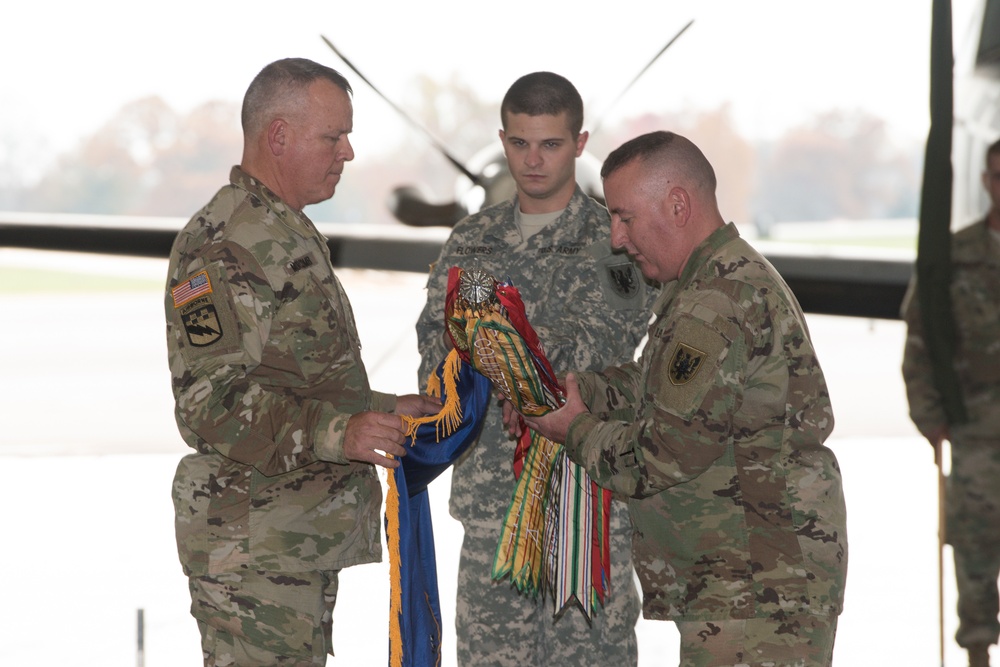ARAC Reflagging and Patch Changing Ceremony