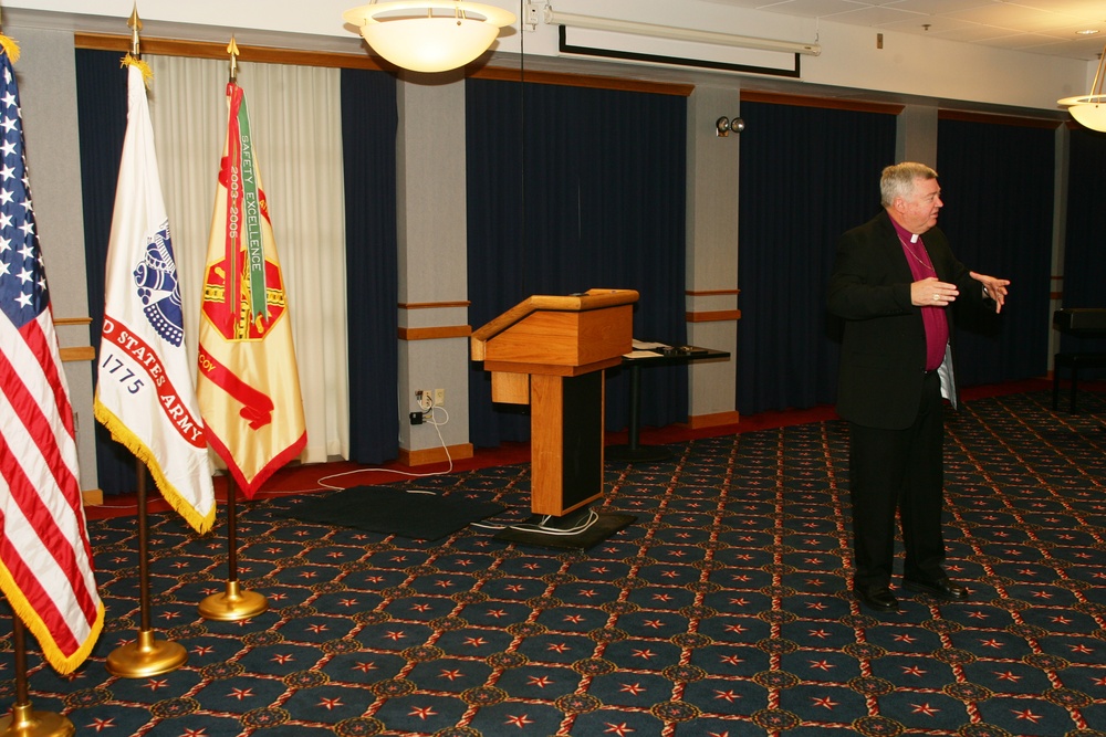 2015 Veterans Day Prayer Lunch at Fort McCoy
