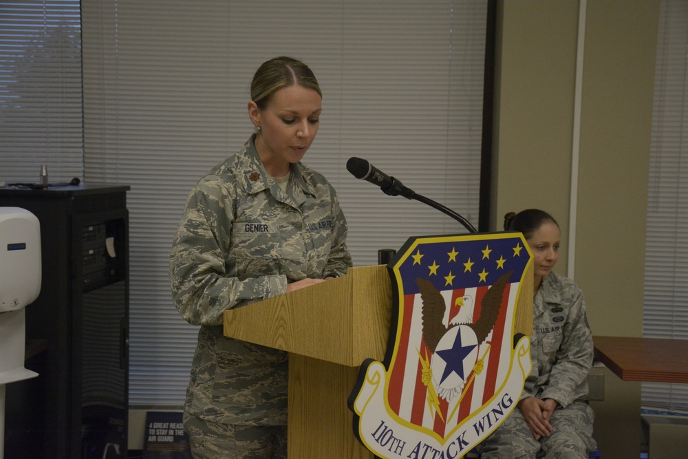 New Command Chief for the 110th Attack Wing