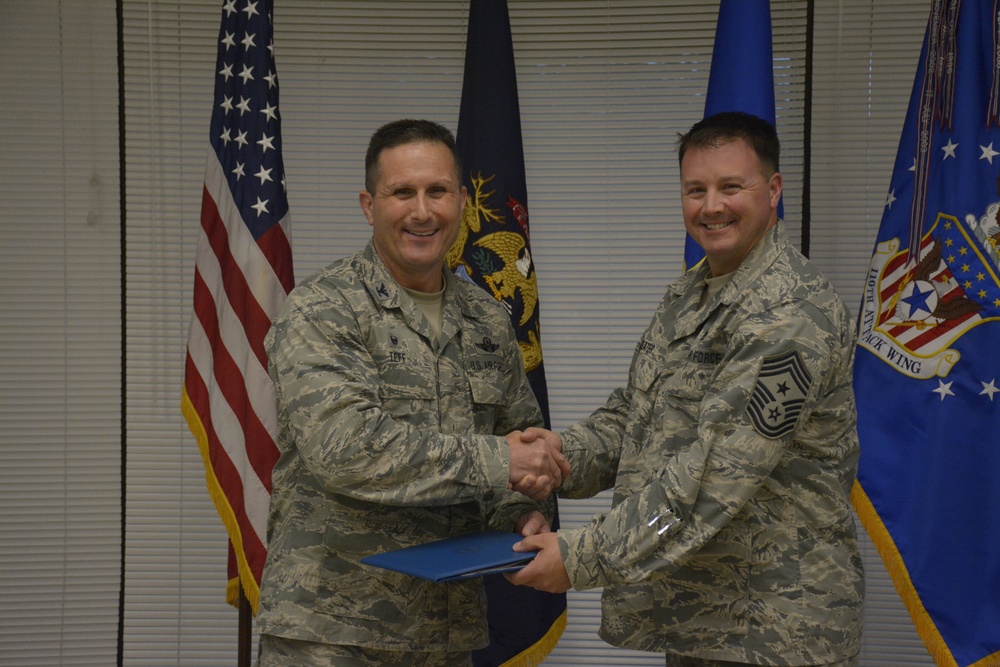 New Command Chief for the 110th Attack Wing