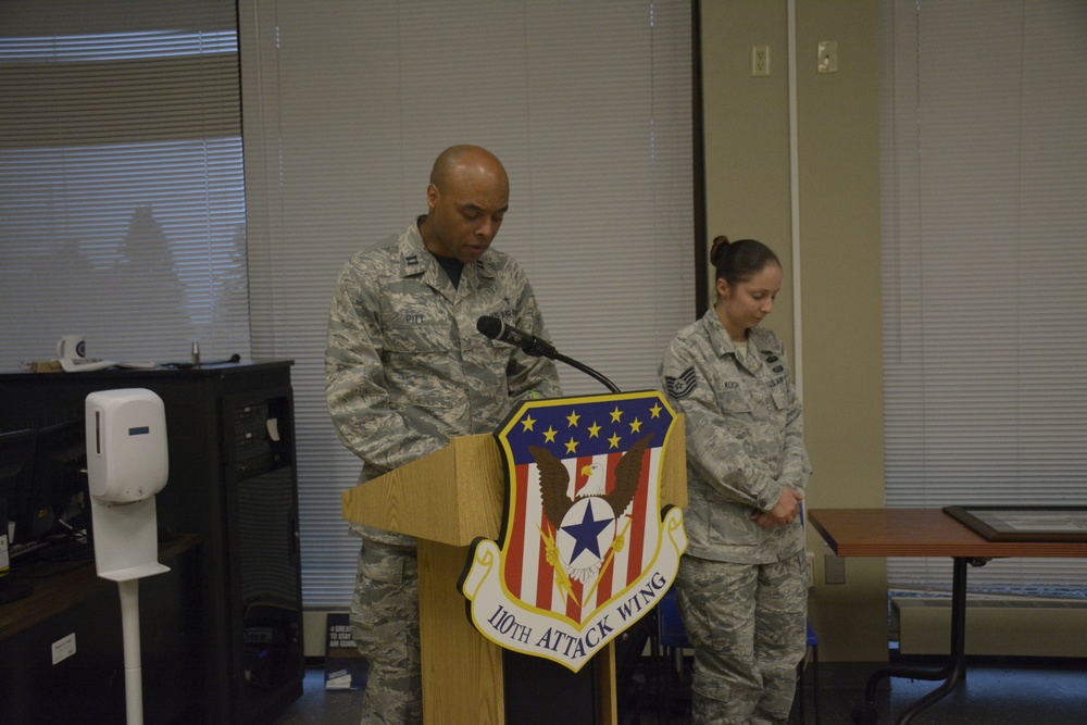 New Command Chief for the 110th Attack Wing