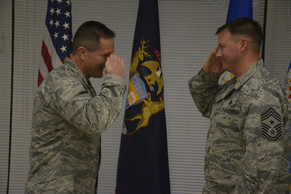 New Command Chief for the 110th Attack Wing