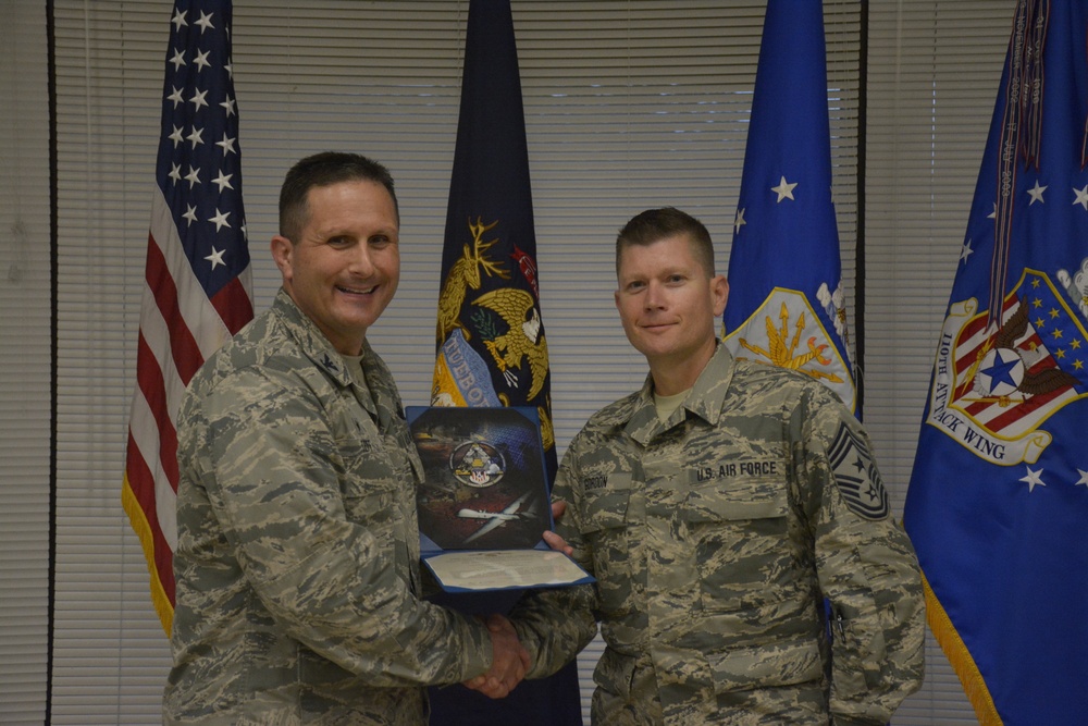 New Command Chief for the 110th Attack Wing