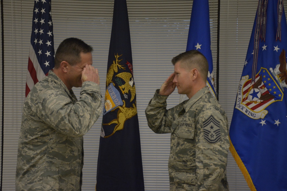 New Command Chief for the 110th Attack Wing