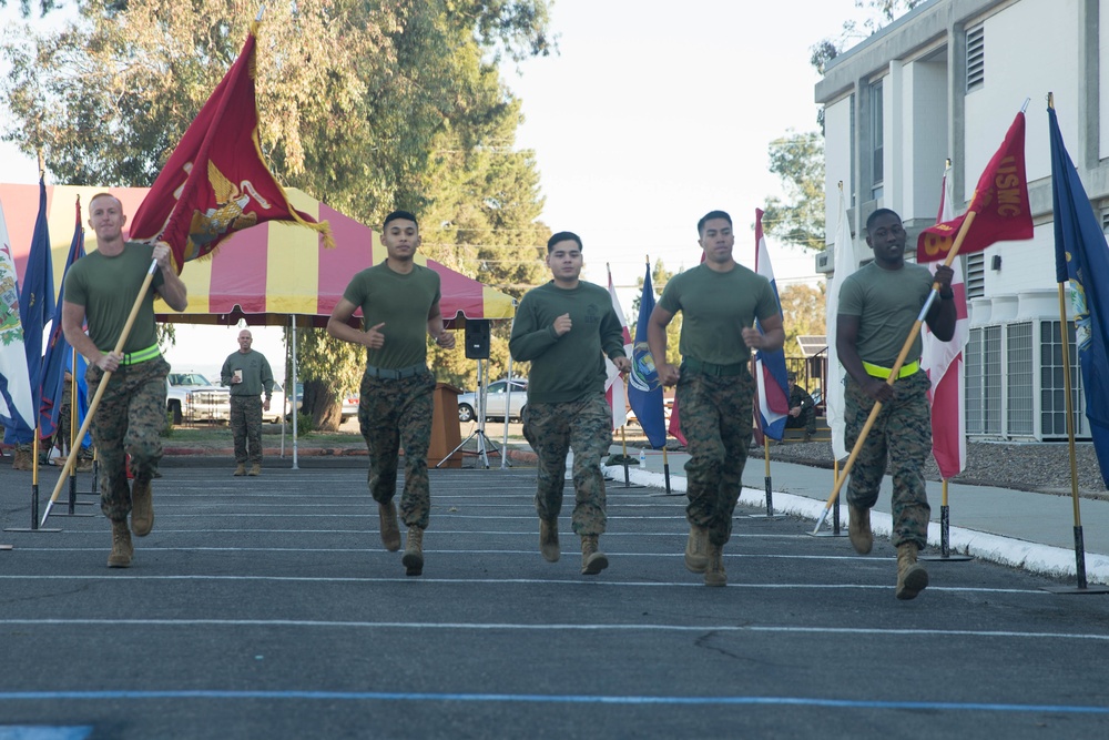 H&amp;S Battalion First Annual Marine Corps Motivational Birthday Run