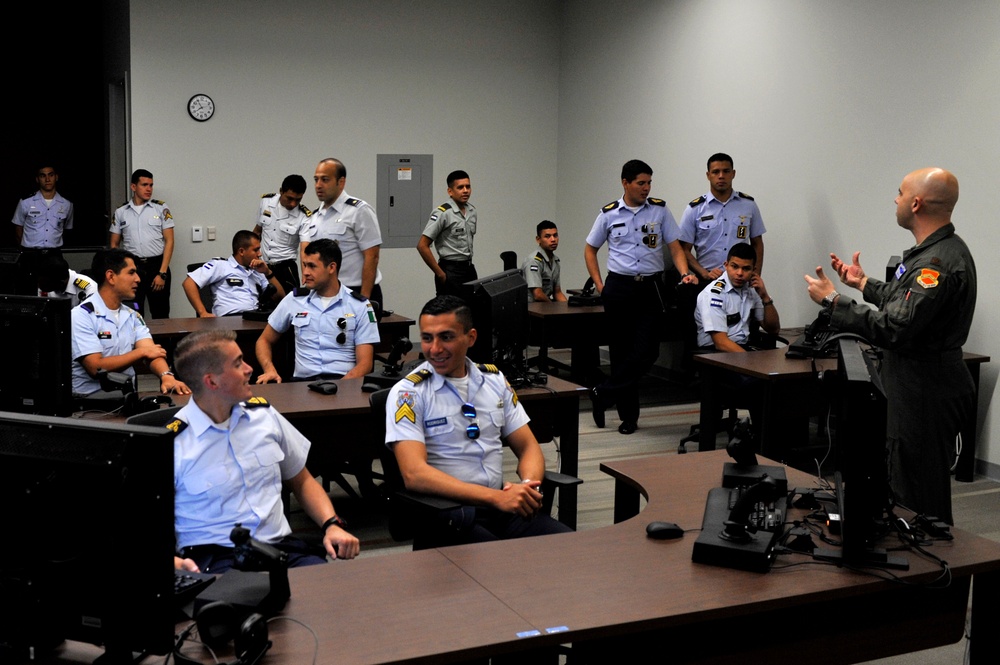 Latin American Cadets visit Thunderbolt Nation