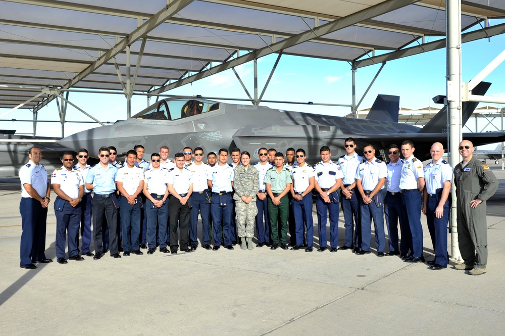 Latin American Cadets visit Thunderbolt Nation