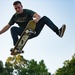 Skater boy turns skater Airman