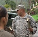 Soldiers supply purified water to Naranjito