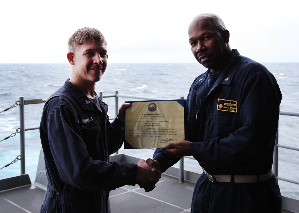 CVN 78/ GRF/ Reenlistment