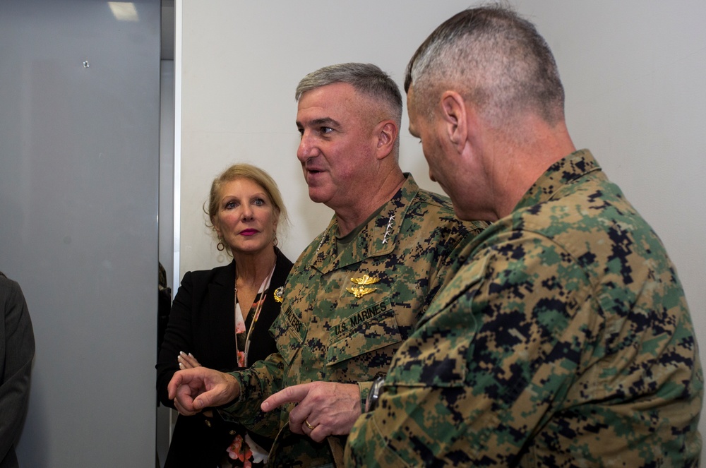 Assistant Commandant of the Marine Corps Visit