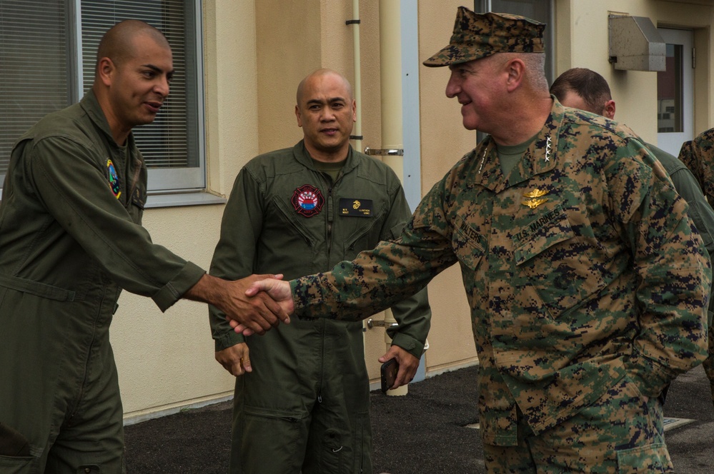 Assistant Commandant of the Marine Corps Visit