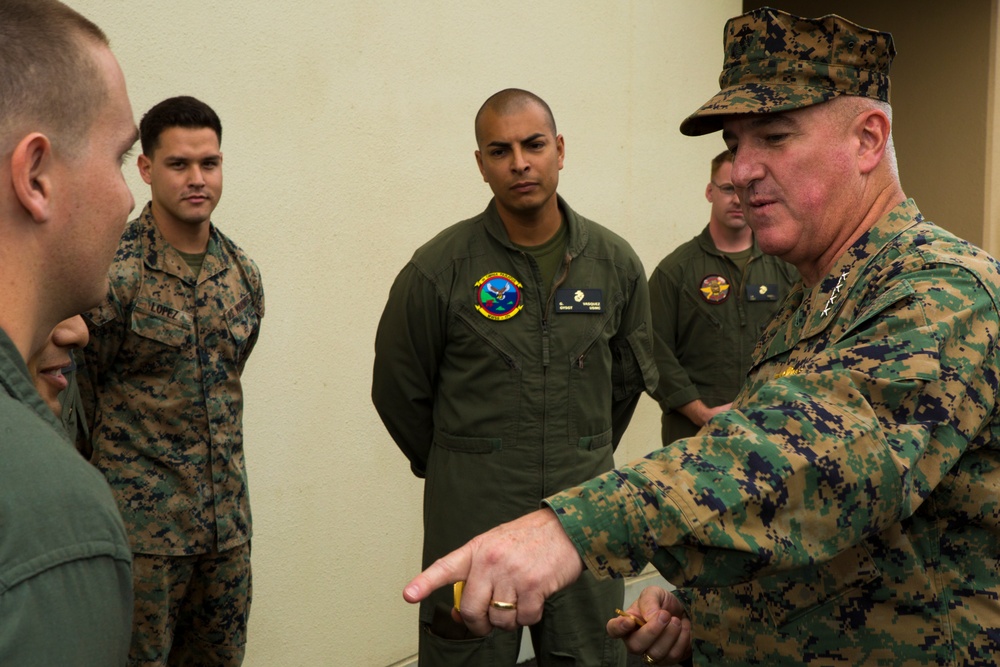 Assistant Commandant of the Marine Corps Visit