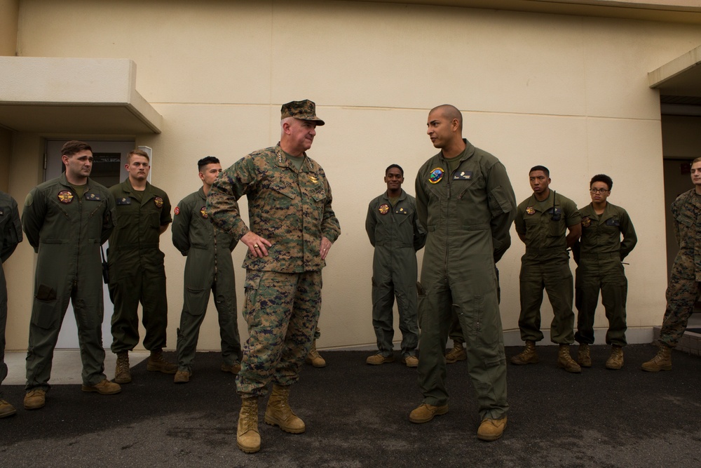 Assistant Commandant of the Marine Corps Visit