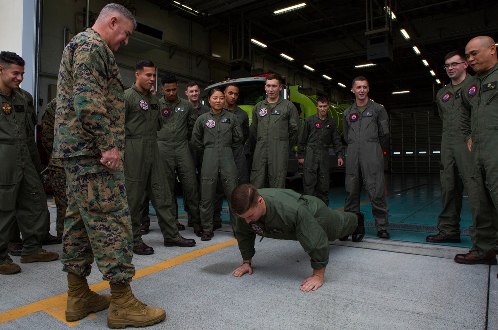 Assistant Commandant of the Marine Corps Visit