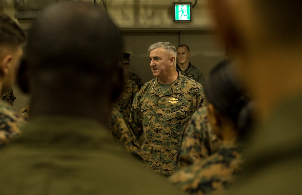 Assistant Commandant of the Marine Corps Visit