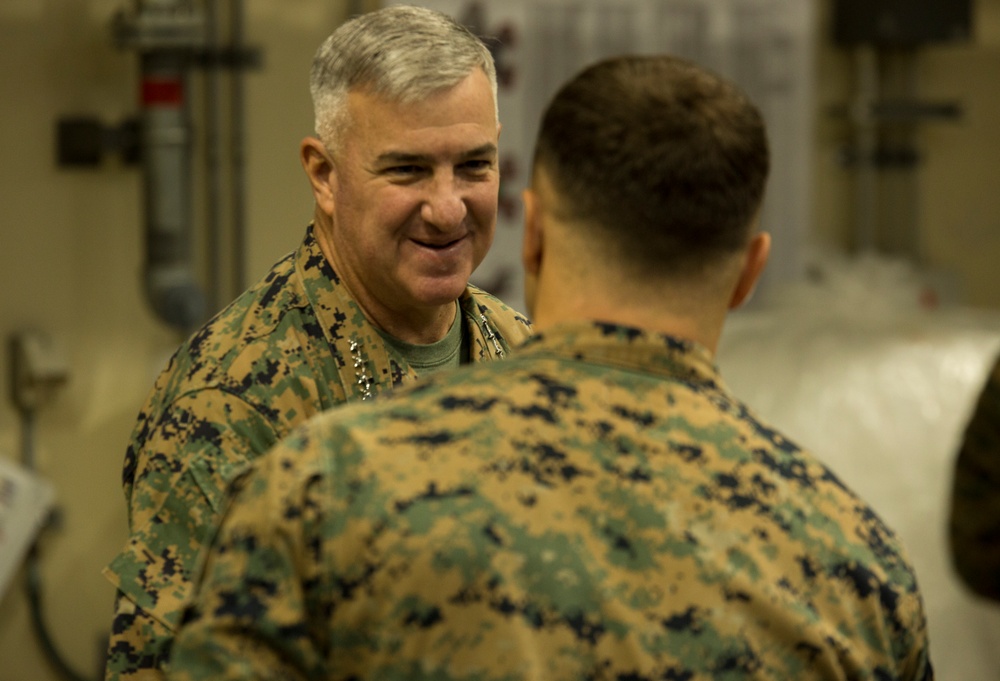 Assistant Commandant of the Marine Corps Visit