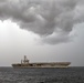 USS Nimitz transits South China Sea