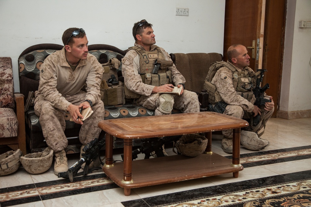 Iraqi Soldiers in Al Qaim, Iraq