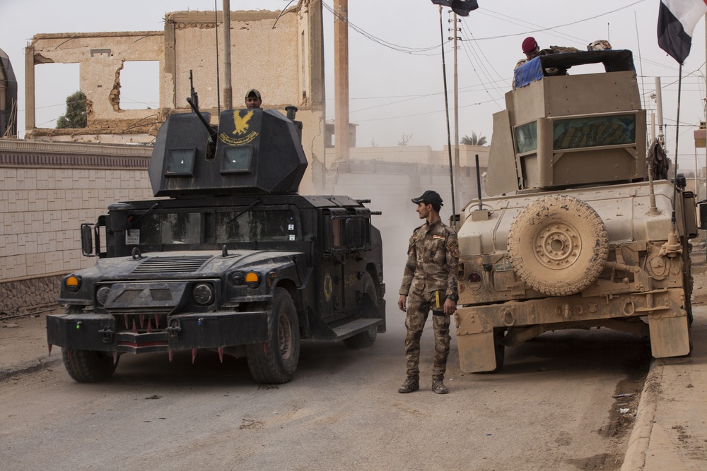 Iraqi Soldiers in Al Qaim, Iraq
