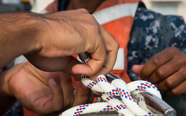 MCAS Iwakuni Harbor Ops conducts facilities-response training