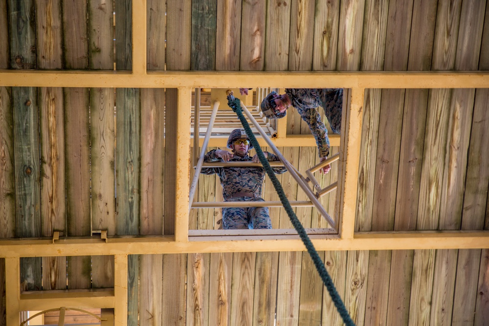 Marines go fast-roping