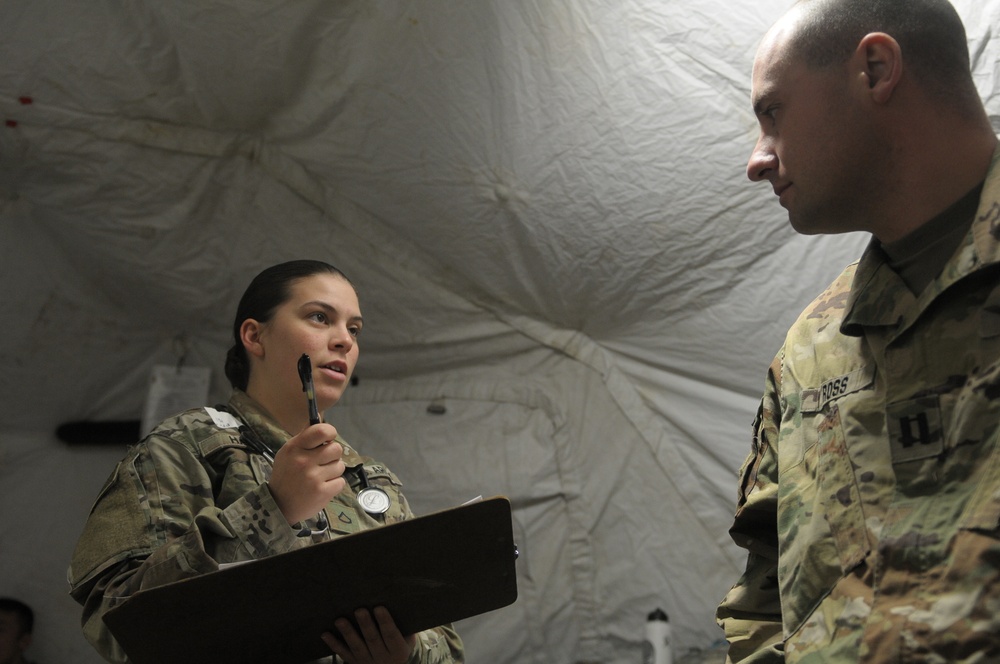 I Corps Medical Staff at Command Post Exercise