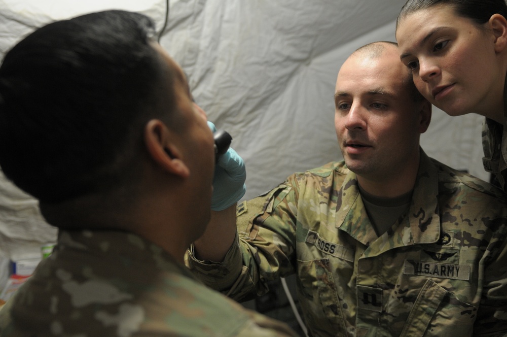 I Corps Medical Staff at Command Post Exercise