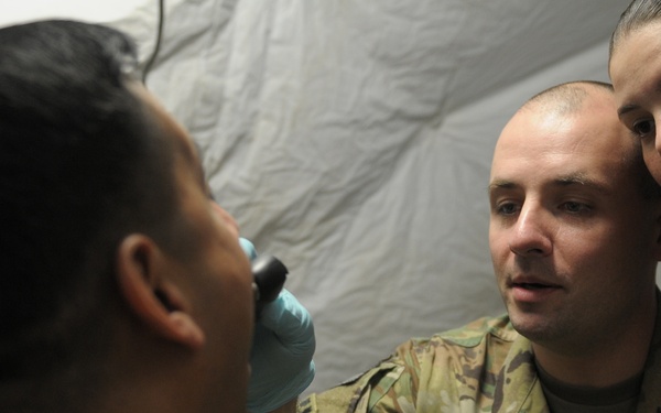 I Corps Medical Staff at Command Post Exercise