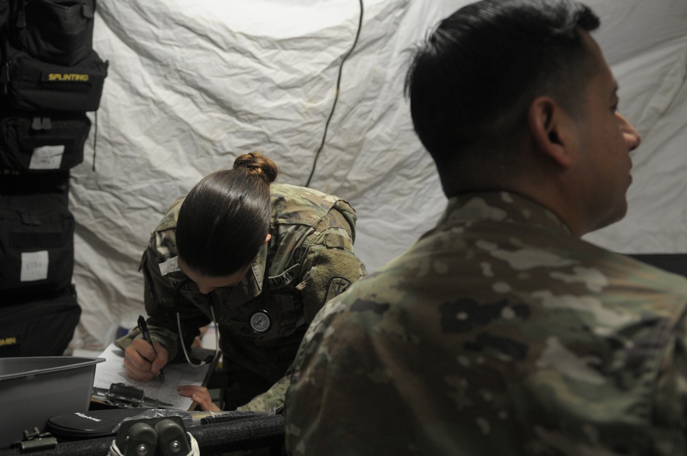 I Corps Medical Staff at Command Post Exercise