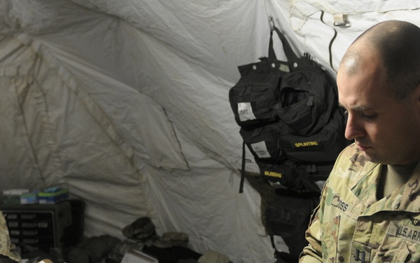 I Corps Medical Staff at Command Post Exercise