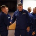 Vice Adm. Karl Schultz speaks with MSRT members after presenting them with the Navy Combat Action Ribbon
