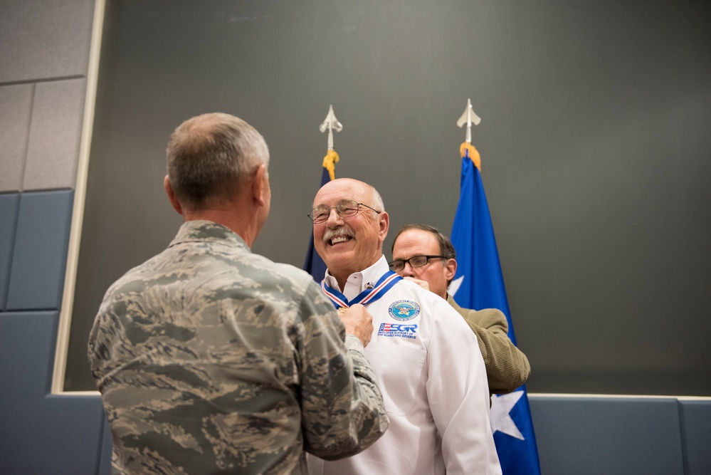 Idaho Distinguished Service Medal presented to Bruce Wright