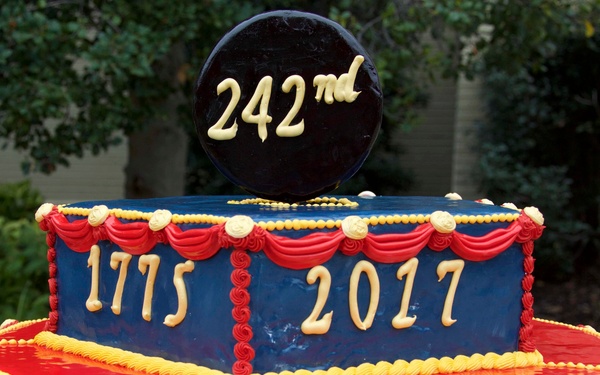 Pentagon Cake Cutting Ceremony